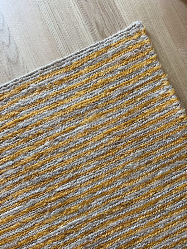 Handgewebter Juteteppich - Soumak Weave Technique