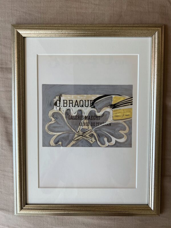 G. Braque Lithography