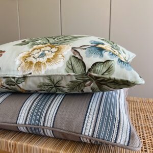 Kissenbezug, Marylebone Denim/Linen – Bild 2