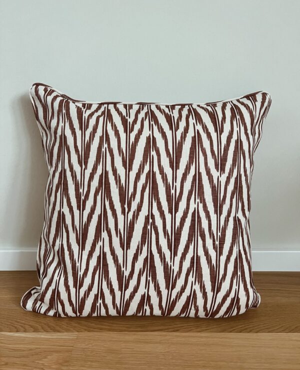 Kissenbezug, Painted Ikat Sienna