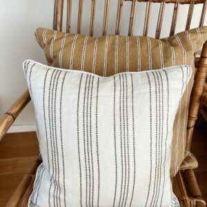 Kissenbezug, Vera's Stripe Sage – Bild 2