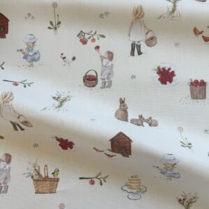 Summer in Denmark Fabric