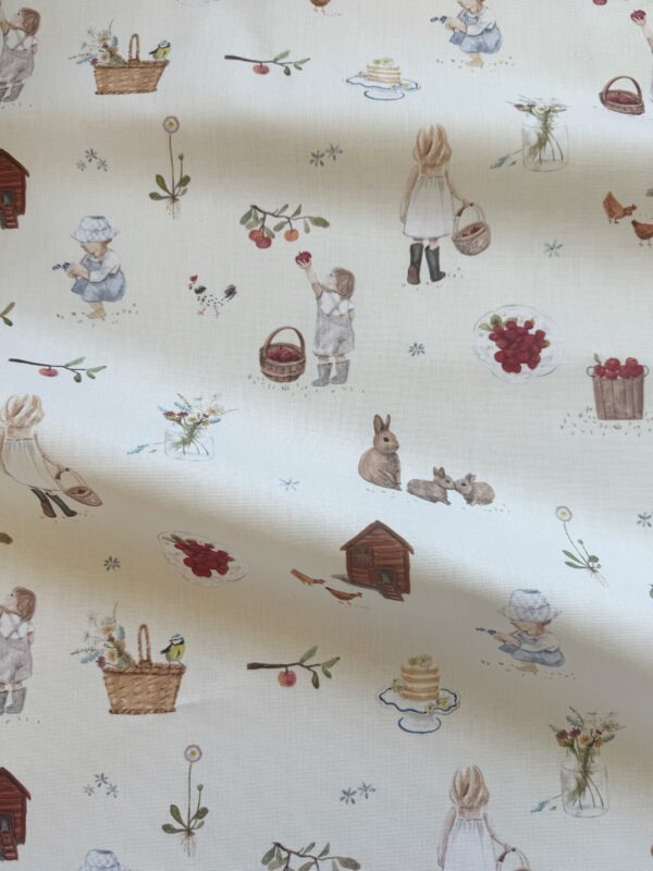 Summer in Denmark Fabric
